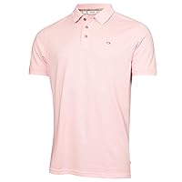 Calvin Klein Men's Planet Friendly Polo Shirt - Baby Pink - M