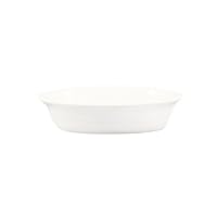CAC China BKW-9 9-Ounce Porcelain Oval Baking Dish, 6-3/4 by 5-7/8 by 1-1/2-Inch, Bone White, Box of 36