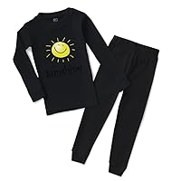 Custom Boy & Girl Cotton Toddler Pajamas Sunshine Cute Summer Seasons Summer Snug Fit