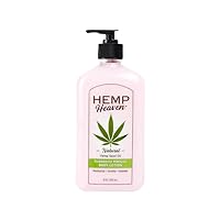 Natural Hemp Seed Oil Body Lotion - Strawberry Hibiscus - Moisturize, Soothe, Hydrate - 18 Oz