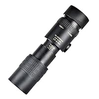 10-300x40 Monocular Telescope, Portable High Power Monocular Telescope with BAK4 Prism FMC Lens Monocular with Smartphone Adapter and Tripod for