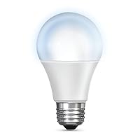 OM60/950CA/AG 60W Equivalent 2.4GHz WiFi Dimmable, No Hub Required, Alexa Google Assistant A19 Smart LED Light Bulb, 4.4