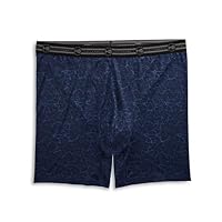 Harbor Bay by DXL Men's Big and Tall Printed Performance Boxer Briefs