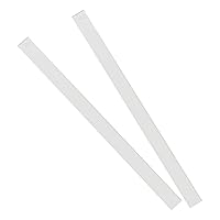 2Pcs Rolling Pin Guides Measuring Dough Strips Pies Mudboard Cooking Length 40cm Ceramic Tool Dough Dining Ruler Baking Ruler, Thickness 3mm