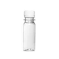 Norcalway 8pcs 2oz Small Plastic Bottles for Liquids - Ginger Shot Lids, Wellness Juice Freezer Safe, Leak Proof, Food Grade Bottles