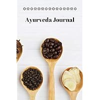 Ayurveda Journal: Ayurveda Notebook, Diary, Gift, Planner, 160 pages, Grid Dot Pages, 6 x 9.