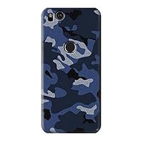 R2959 Navy Blue Camo Camouflage Case Cover for Google Pixel 2 XL