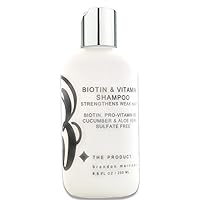 Biotin Vitamin Shampoo For Hair Growth, Aloe Vera & Cucumber With Pro Vitamin B, B THE PRODUCT 8.5oz