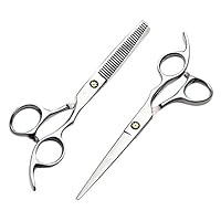 Hairdressing Scissors,Barber Scissors,Stainless Steel Hairdresser Scissors Haircut Scissors for Cutting Hair for Women and Men,Lightweight and Sharp