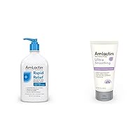 AmLactin Intensive Healing Body Lotion and Ultra Smoothing Cream