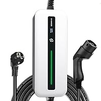 Portable EV Charger Cable 10/16A – Type 2, 220V with LCD & IP65 Rating