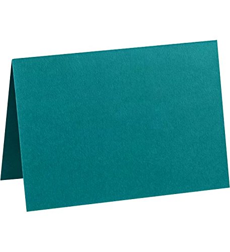 A2 Folded Card (4 1/4 x 5 1/2) - Teal (250 Qty.)