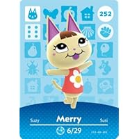 Merry - Nintendo Animal Crossing Happy Home Designer Amiibo Card - 252