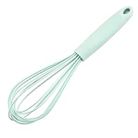 Silicone Egg Whisk Non-Stick Handheld Balloon Egg Stirrer Beater Milk Frother Green, Egg Stirrer, Egg Whisk