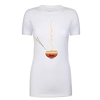 Woman's T-Shirt, Ladies Ramen Noodle Graphic Tees