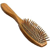 Natural Wooden Air Cushion Massage Hair Brush Comb for All Hair Types Improve Hair Growth,Prevent Hair Loss Anti-Static