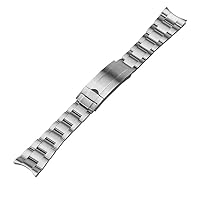 Watch Band For Rolex SUBMARINER DAYTONA Fine-Tuning Pull Button Clasp Watch Strap Accessories Men Stainless Steel Watch Bracelet