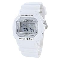 Casio G-Shock G-Shock Digital White 20 ATM Waterproof Overseas Model DW-5600MW-7 Wristwatch, Modern