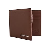 BARRY SMITH RFID PROTECTION BI-FOLD WALLET W/ REMOVABLE PASS CARD