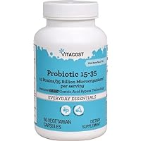 Vitacost Probiotic 15-35 - 35 Billion CFU** - 60 Vegetarian Capsules