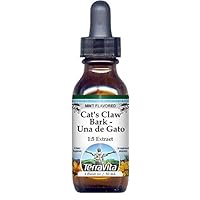Cat's Claw Bark - Una de Gato Glycerite Liquid Extract (1:5) - Mint Flavored (1 oz, ZIN: 523320) - 2 Pack