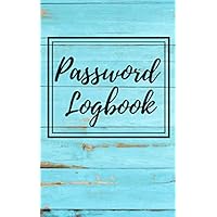 Password Logbook: Password manager, online organizer, website username and password book