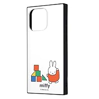 Inglem iPhone 15 Pro Max Case, Miffy Hybrid Case, KAKU Miffy's Tsumiki Play