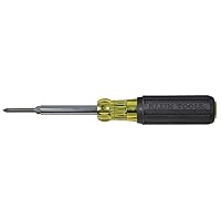 32559 Multi-bit Screwdriver / Nut Driver, Extended Reach 6-in-1 Tool with Nut Driver, Phillips and Slotted Bits