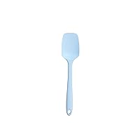 GIR: Get It Right Premium Seamless Spoonula - Non-Stick Heat Resistant Silicone Scraper Spatula - Perfect for Mixing, Serving, Scraping, Stirring, and More - Ultimate - 11 IN, Light Blue