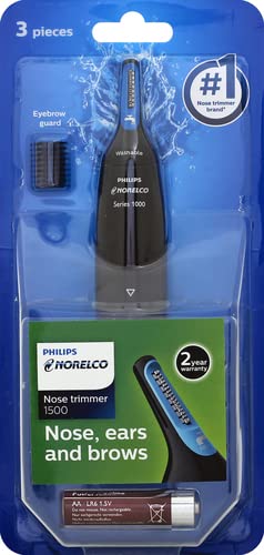 Mua Philips Norelco Nose Hair Trimmer 1500, NT1500/49, Precision Groomer  with 3 pieces for Nose, Ears and Eyebrows trên Amazon Mỹ chính hãng 2023 |  Giaonhan247