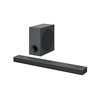 LG S80QY 3.1.3ch Sound bar with Center Up-Firing, Dolby Atmos DTS:X, Works with Airplay2, Spotify HiFi, Alexa, High-Res Audio, (Renewed), Black