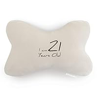I am 21 Years Old Age Young Car Trim Neck Decoration Pillow Headrest Cushion Pad