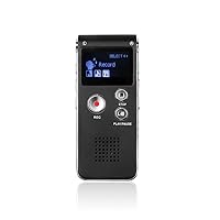 Digital Audio Voice Recorder 8GB MP3 Music Player with Mic USB Disk Drive Dictaphone for Business Speech