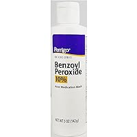 10 Benzoyl Peroxide Acne Medication Face Wash Quantity 1, 5 Ounce