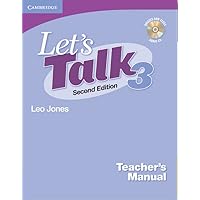 Let's Talk Level 3 Teacher's Manual with Audio CD (Let's Talk Second Edition) Let's Talk Level 3 Teacher's Manual with Audio CD (Let's Talk Second Edition) Paperback