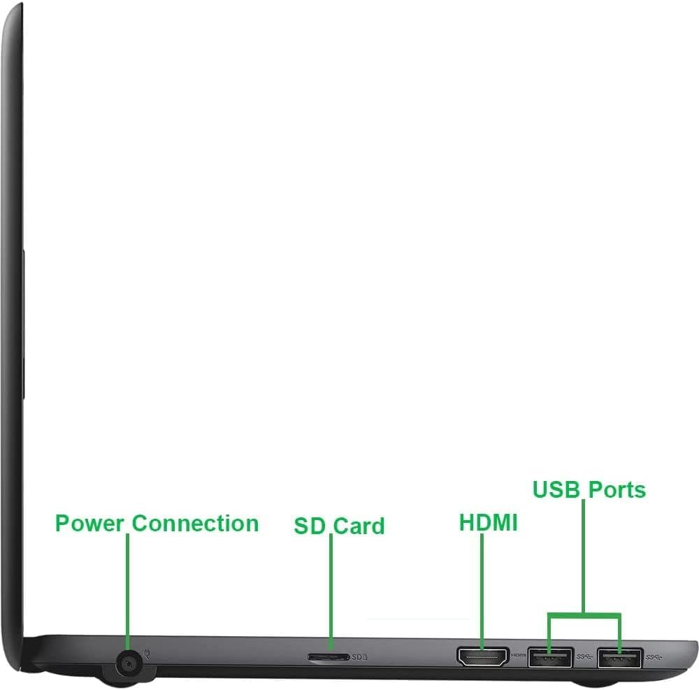 Dell Chromebook 3180 Laptop PC, Intel Celeron N3060 Processor, 4GB Ram, 16GB Solid State Drive, Wi-Fi,Bluetooth 4.0, HDMI, Web Camera, Chrome OS (Renewed)