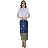 Beautiful Laos/Thai Traditional Silk Blouse, 12 Colors, Chest 32