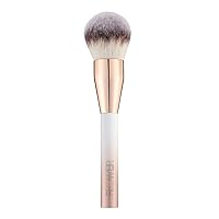 FLOWER Beauty Powder Setting Brush Ultra-Soft Synthetic Bristles For An Airbrushed Finish, Helps Lock in Foundation + Concealer