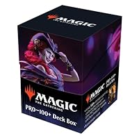 Ultra Pro - Outlaws of Thunder Junction 100+ Deck Box® Ft. Olivia for Magic: The Gathering, TCG collectible gaming accessory protective card deck holder