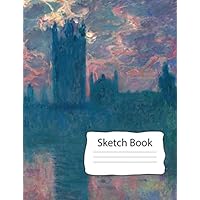 Sketch Book: Large (8.5 x 11 inches) - 120 blank Pages for Drawing – 60 Sheets - Claude Monet Series - Journal, Composition Book and Diary Sketch Book: Large (8.5 x 11 inches) - 120 blank Pages for Drawing – 60 Sheets - Claude Monet Series - Journal, Composition Book and Diary Paperback