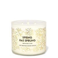 Bath & Body Works, White Barn 3-Wick Candle w/Essential Oils - 14.5 oz - 2022 Easter Scents! (Spring Has Sprung)