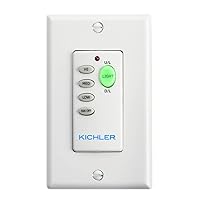 Kichler 370039MULTR Accessory Wall Transmitter L-Function, Multiple, 8.5-Inch
