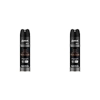 ABOVE 48 Hours Element Antiperspirant Deodorant Spray, Vulcan, 3.17 oz - Deodorant for Men - Sage, Pink Pepper, Basil Notes - Dry Spray - No Stains (Pack of 2)