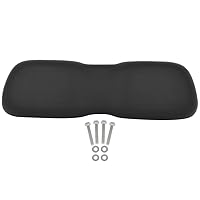 Front Seat Backrest Assembly for Club Car DS 2000.5-up Golf Cart, Factory Style Replacement Cushions, Black