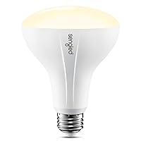 Smart Bulb, Zigbee Hub Required, Smart Light Bulb Works with Alexa, Google Home, SmartThings, Homekit and Siri, BR30 Dimmable Flood Light Bulb for Cans, Soft White 2700K, 650 LM, 9W, 1 Pack