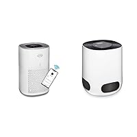 Clorox Smart Air Purifiers for Home with True HEPA Filter, Compatible with Alexa | For Small and Medium Rooms, Removes Allergens, Viruses, Wildfire Smoke