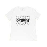 Spooky Women’s Relaxed Jersey T-Shirt White