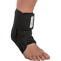 DonJoy Stabilizing Pro Ankle Support Brace, Black, Medium