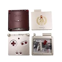 New Full Housing Shell Pack Case Cover with Buttons Screwdriver for Gameboy Advance SP GBA SP Console Anniversary Limited Edition #4