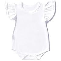 Baby Girl Ruffle Sleeve Onesies Quality Cotton Clothes